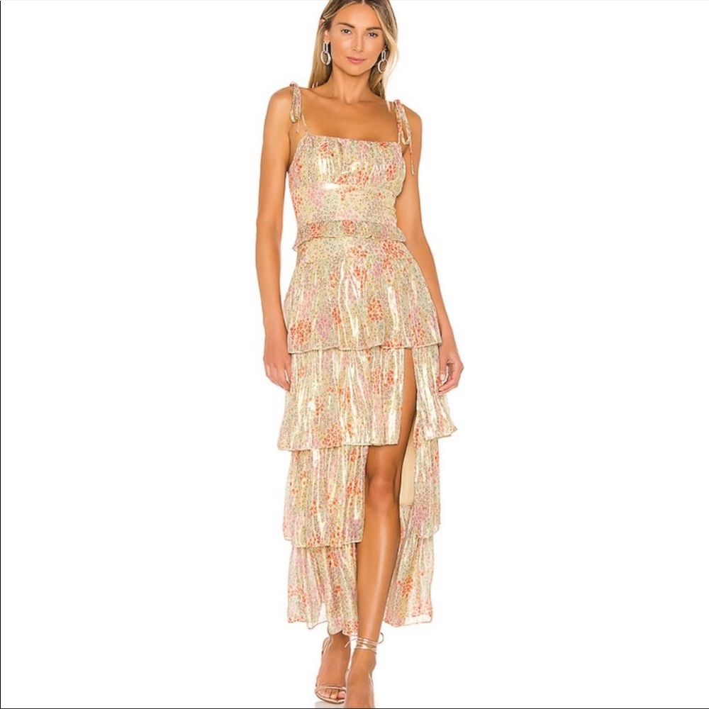 Lovers and friends santorini dress